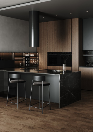 Кварцевый паркет Quartz Parquet Штучный паркет Дуб Трюфельный 44-1258-03 5/0,6 мм